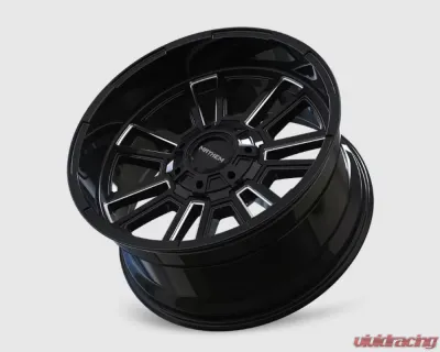 Mayhem Wheels Apollo 8115 Gloss Black Milled Wheel 20x9 8x170 0mm 125.2mm - 8115-2970BM