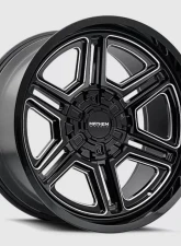 Mayhem Hermosa 8117 Wheel 20x10 8x165.1 -25mm Black Milled                                     - 8117-2181BM - Image 3