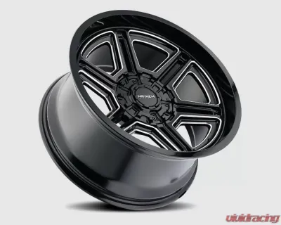 Mayhem Hermosa 8117 Wheel 20x10 8x165.1 -25mm Black Milled - 8117-2181BM