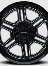 Mayhem Hermosa 8117 Wheel 20x10 8x165.1 -25mm Black Milled                                     - 8117-2181BM - Image 3