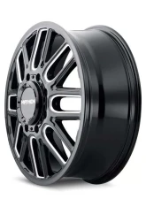 Mayhem Wheels Cogent Dually Wheel 20x8.25 8x165.1 115mm Gloss Black                                     - 8107D-2881BF115 - Image 2