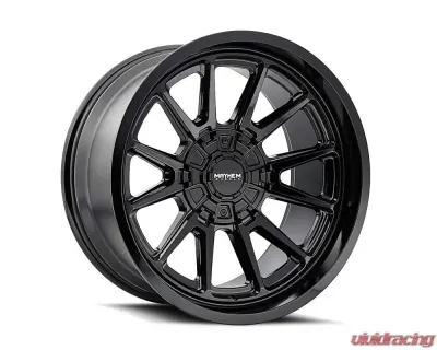 Mayhem Wheels Intrepid Wheel 20x9 5x127 | 5x139.7 0mm Gloss Black - 8116-2952B