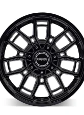 Mayhem Wheels Ordinance Wheel 20x9 6x135 6x139.7 0mm Gloss Black Alloy Rim                                     - 8118-2937B - Image 2