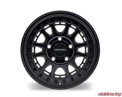 Mayhem Wheels Compass Wheel 15x7 5x100 15mm Matte Black for Cars - 8305-5744MB