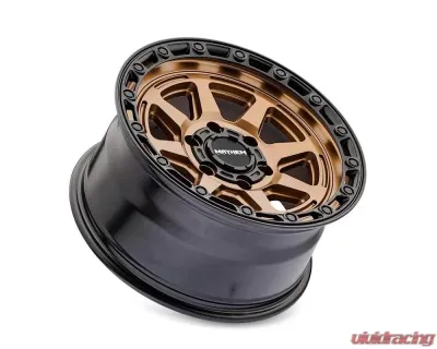 Mayhem Wheels Ridgeline Wheel 17x8.5 6x139.7 6mm Satin Bronze - 8306-7883BZ6