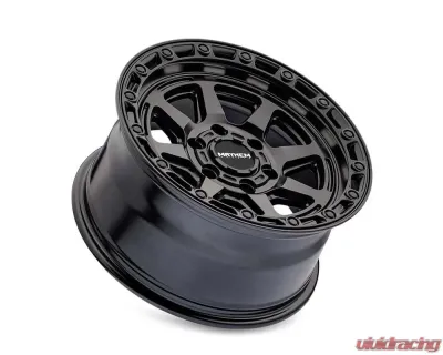Mayhem Wheels Ridgeline Wheel 17x8.5 6x139.7 6mm Satin Black for Trucks - 8306-7883MB6