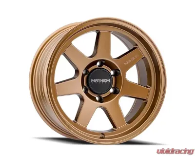 Mayhem Wheels Convoy Wheel 17x9 6x139.7 -6mm Satin Bronze - 8307-7983MZ