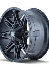 Mayhem Wheels Rampage 8090 Wheel 18x9 8x165.1 18mm 130.8mm Gloss Black Milled                                     - 8090-8981MB18 - Image 2