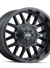Mayhem Wheels Cogent 8107 Wheel 20x10 8x165.1 -19mm 130.8mm Gloss Black Milled Prism Red                                     - 8107-2181MB - Image 3