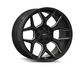 Mayhem Wheels Vanquish 8119 Wheel 20x9 5x127/5x139.7 0mm 78.1mm Satin Black