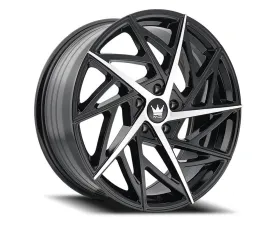 Mazzi Freestyle 377 Wheel 20x8.5 5x120 35mm Gloss Black Machined