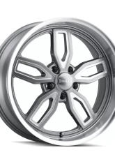 Ridler Wheels Aluminum 608 20x10 Grey Milled Spokes-Diamond Lip 5x120.65 Bolt Pattern                                     - 608-2161G - Image 3