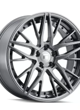 Touren TR92 3292 Wheel 20x10.5 5x114.3 35mm 72.6mm Gloss Graphite Machined Face                                     - 3292-2165GT35 - Image 3