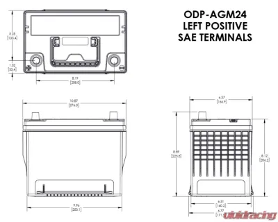 Odyssey Performance AGM Battery 24-725 - ODP-AGM24