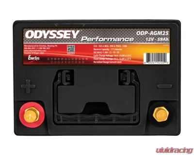 Odyssey Performance AGM Battery 25-PC1400 - ODP-AGM25