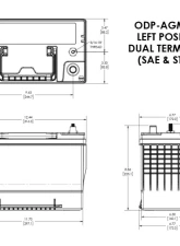Odyssey Performance AGM Battery ELT-AGM27M                                     - ODP-AGM27M - Image 12