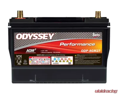 Odyssey Performance AGM Battery ELT-AGM27 - ODP-AGM27