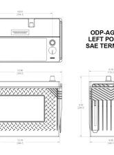 Odyssey Performance AGM Battery 31-925T                                     - ODP-AGM31A - Image 12