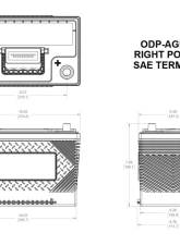 Odyssey Performance AGM Battery 34R-790                                     - ODP-AGM34R - Image 12