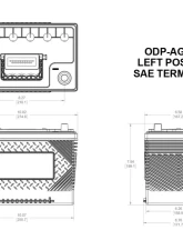 Odyssey Performance AGM Battery 34-790                                     - ODP-AGM34 - Image 12
