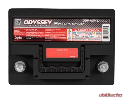 Odyssey Performance AGM Battery 47-650 - ODP-AGM47 H5 L2