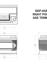 Odyssey Performance AGM Battery 96R-600                                     - ODP-AGM96R - Image 2