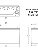 Odyssey Extreme AGM Battery PC950                                     - ODS-AGM30E - Image 12