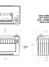 Odyssey Extreme AGM Battery 34/78-PC1500DT                                     - ODX-AGM34 78 - Image 12