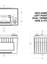 Odyssey Extreme AGM Battery 34M-PC1500ST                                     - ODX-AGM34M - Image 12
