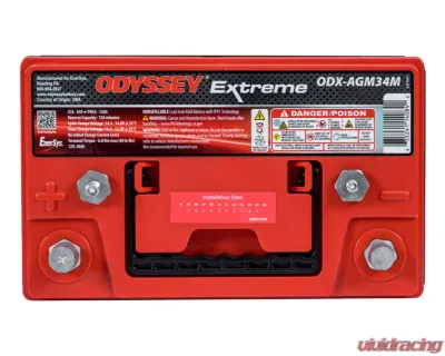 Odyssey Extreme AGM Battery 34M-PC1500ST - ODX-AGM34M