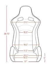Status Racing Touring Reclining Seat Pair                                     - SRS1064 - Image 3