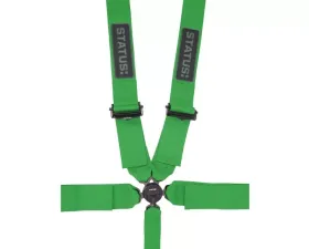 Status Racing Green 5 Point Camlock Harness