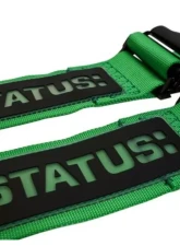 Status Racing Green 5 Point Camlock Harness                                     - SRSB5.G - Image 2