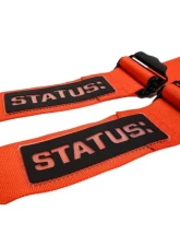 Status Racing Orange 5 Point Camlock Harness                                     - SRSB5.O - Image 2