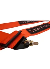 Status Racing Orange 5 Point Camlock Harness                                     - SRSB5.O - Image 3