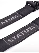 5 Point Camlock Harness Black Status Racing                                     - SRSB5.B - Image 2