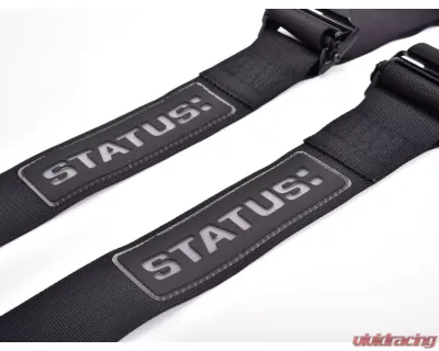 5 Point Camlock Harness Black Status Racing - SRSB5.B