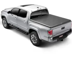 Truxedo 5 Feet 7 Inch Truxport Without Deck Rail System Black Soft Roll Up Toyota Tundra 2022-2024