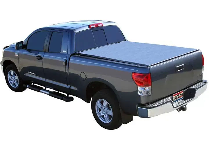 Truxedo 5 Feet 7 Inch Deuce Without Deck Rail System Black Black Soft Folding Toyota Tundra 2022-2024 - 763901