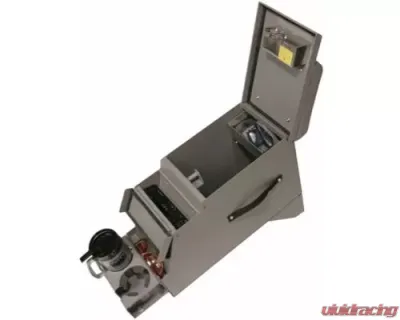 Tuffy Security 8 Inch Wide Black Deluxe Stereo Center Console - 013-01