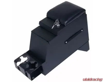 Tuffy Security 8 Inch Wide Black Deluxe Stereo Center Console - 013-01