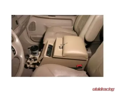 Tuffy Security 12 1/2 Inch Wide Black Deluxe Stereo Center Console - 017-01