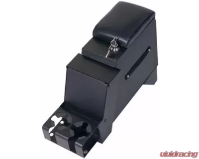 Tuffy Security 6 1/2 Inch Wide Black Deluxe Stereo Center Console - 024-01