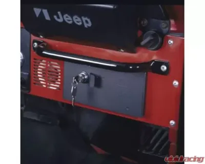 Tuffy Security Black Glove Box Jeep CJ | Scrambler 1955-1985 - 035-01