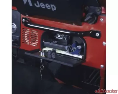 Tuffy Security Black Glove Box Jeep CJ | Scrambler 1955-1985 - 035-01