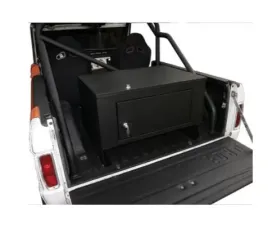 Tuffy Security Steel Black Mid-Size SUV Rear Cargo Lockbox