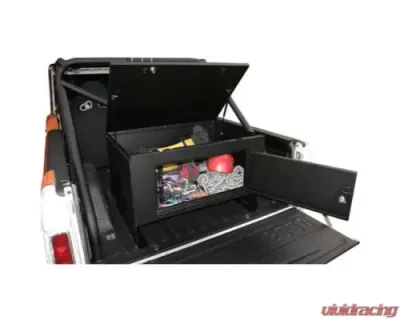 Tuffy Security Steel Black Mid-Size SUV Rear Cargo Lockbox - 046-01