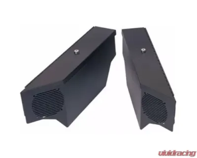Tuffy Security 4x5 Inch Black Lockbox Set Speaker & Storage Jeep Wrangler TJ 1997-2006 - 047-01