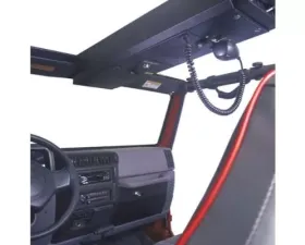 Tuffy Security Black Overhead Deluxe Console Jeep