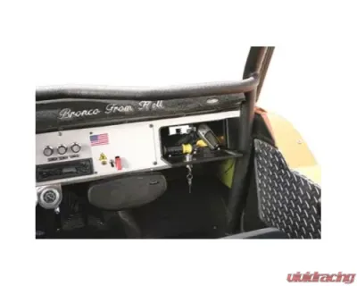 Tuffy Security Black Glove Box Ford Bronco 1966-1977 - 108-01